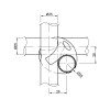 R-2DX соединение тройное правое