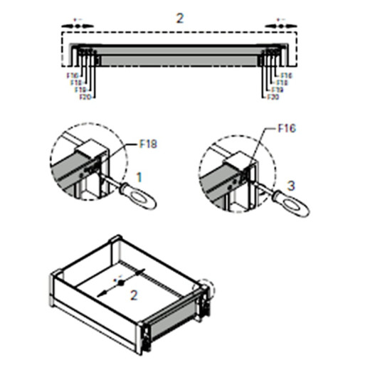 Корзина 900мм белый/стекло (внутренняя), Essence VIBO VIBO (CCTGM90EVBO)