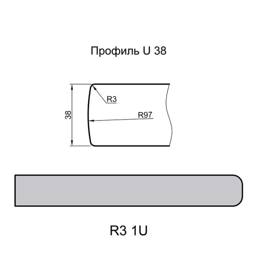 Столешница Swiss Krono 1041 OW ДУБ ВЕЧНЫЙ R3 4100х600х38мм