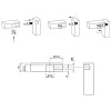 Эксцентриковая стяжка Rastex 15/15, цинк (9059487) Hettich