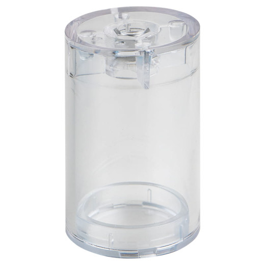 Ножка мебельная Ferro Fiori PL 11001, d=50, h=80, нагрузка 1000 кг, прозрачный