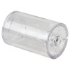 Ножка мебельная Ferro Fiori PL 11001, d=50, h=80, нагрузка 1000 кг, прозрачный