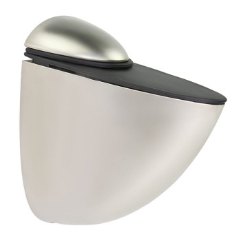 Полкодержатель Пеликан 107х70мм, max 34мм, max 10кг, матовый никель