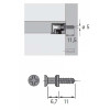 Дюбель ввинчиваемый под стяжку VB DU 321 (9021847) Hettich