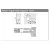 Эксцентриковая стяжка Rastex 15/18, цинк (9056599) Hettich