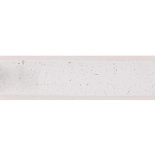 Бортик узкий Thermoplast Андромеда белая 1357 (акс.1105) 3 м
