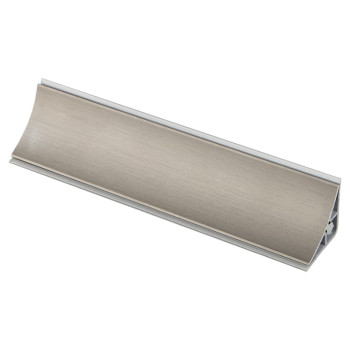 Бортик Thermoplast AP121A Брашированный inox C30S (акс.1208) 3м