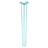 Ножка мебельная HAIRPIN Leg 3ROD Big h71см азур (бирюзовая)