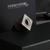 Ручка мебельная Ferro Fiori M 0800 никель | с отпечатком пальца