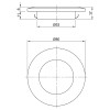 LED-светильник Cordino 220В, 4Вт, 4000K (дневной свет), чёрный