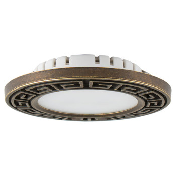 LED-світильник Greca 220В, 4Вт, 4000K (денне світло), антична бронза