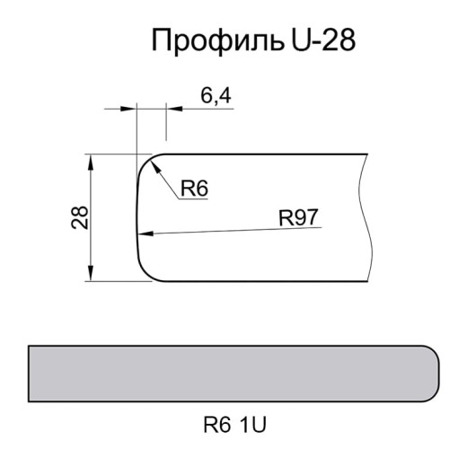 Столешница Swiss Krono 8033 SM ФЛЕКС 4100х600х28мм