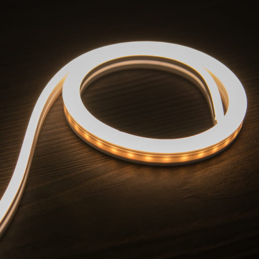 Neon-стрічка, SMD 2835, 9, 6Вт, 12В, IP20, 4х10 мм, денне світло