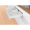 Ящик с вырезом под мойку Atira, частичного выдвижения L=470мм H=70/70мм, белый Hettich