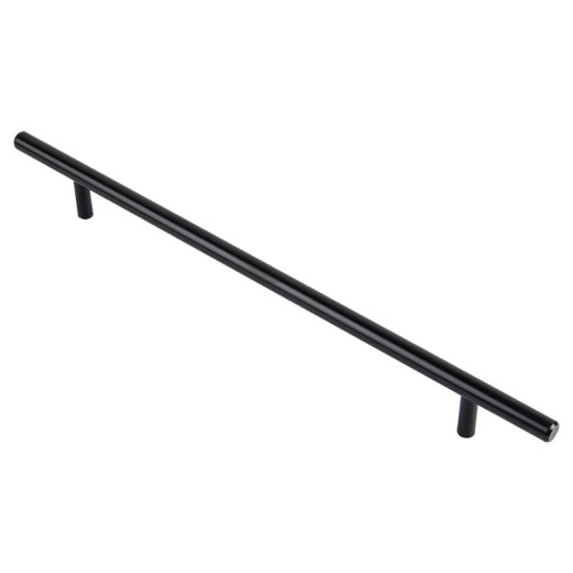 Ручка релинговая RE 1010/224 (DR 10/224 G1) монолит Ø 10 черный