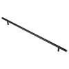 Ручка релинговая RE 1010/608 (DR 10/608 G1) монолит Ø 10 черный