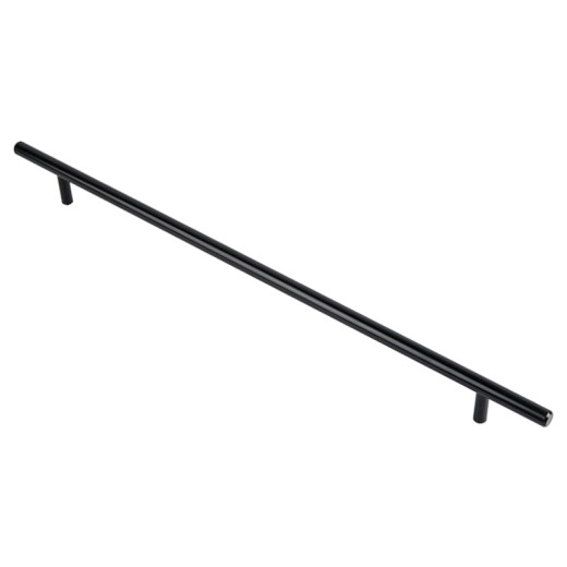 Ручка релинговая RE 1010/608 (DR 10/608 G1) монолит Ø 10 черный