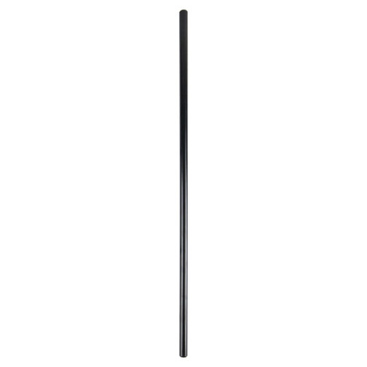 Ручка релинговая RE 1010/608 (DR 10/608 G1) монолит Ø 10 черный