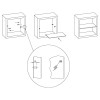 Полкодержатель металлический D=5 с резиновыми ободками