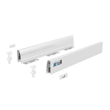 Комплект боковин Atira L=470мм H=54мм белый (9196128) Hettich