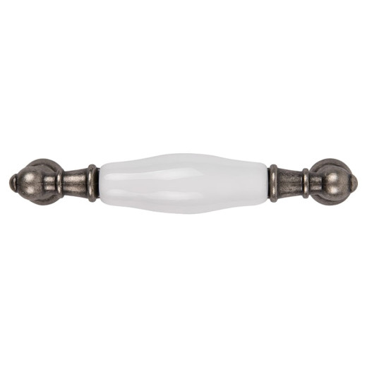 Ручка мебельная Marella CL 15141.96 сталь | белый