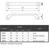 Ручка мебельная Marella M 15193.320 хром