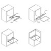 Линза светорассеивающая для профиля 3D для стекл. полок, L=3м, поликарбонат, молочный
