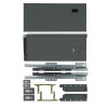 Комплект Muller Box profi line L-400 Н-178 антрацит