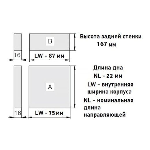 Комплект Muller Box profi line L-450 Н-178 антрацит