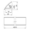 Бортик EGGER F484 ST87 Спаркл Грейн рустикальный 4.1 м.п. (AC18)