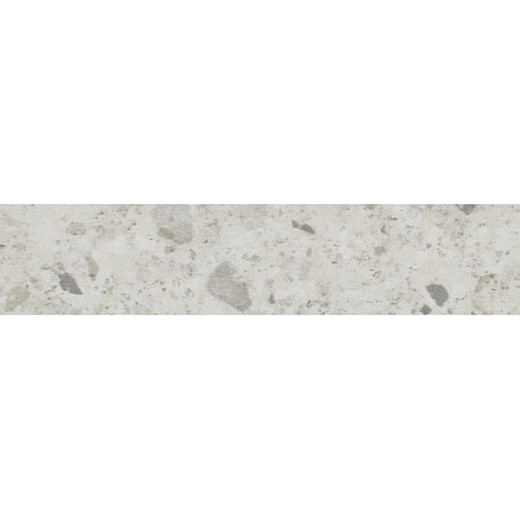 3704W Кромка ABS Тераццо светлый 43х2мм (100 м.п.) REHAU