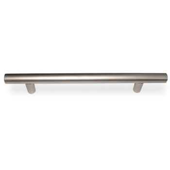 Ручка релинговая RE 1006/128 (DR 10/128 G5) монолит Ø 12 никель