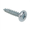 Шуруп с полукруглой головкой 4,0х20 цинк белый