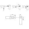 Дюбель быстрого монтажа под Rastex DU 332 (9046184) Hettich