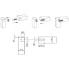 Стяжка Everfix 9,5мм (1067695) Hettich