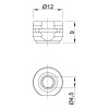 Стяжка Everfix 9,5мм (1067695) Hettich