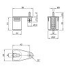 Стяжка VB 36 HT 50, черная (9066391) Hettich