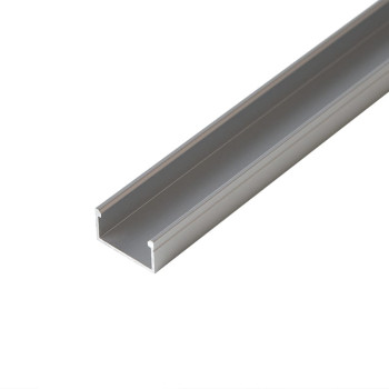 Профиль для LED-ленты, НАКЛАДНОЙ, L=2м, алюминий, анодированное серебро