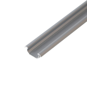 Профиль для LED-ленты, УГЛОВОЙ, L=3м, алюминий, анодированное серебро