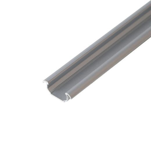 Профиль для LED-ленты, УГЛОВОЙ, L=3м, алюминий, анодированное серебро