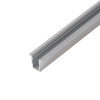 Профіль для LED-стрічки, SLIM, L=3м, алюміній, анодоване срібло