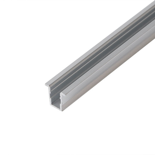 Профіль для LED-стрічки, SLIM, L=3м, алюміній, анодоване срібло