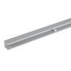 Профіль для скляних полиць 6-8мм, PRISMATIC SLIM, L=564мм, алюміній, анодоване срібло