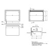 Заглушка для профиля PRISMATIC MINI 3D, пластик, белый