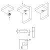 Стяжка VB 35/18, цинк (9117725) Hettich