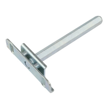 Полкодержатель Titan толщина полки 24мм, хром (47661) Hettich