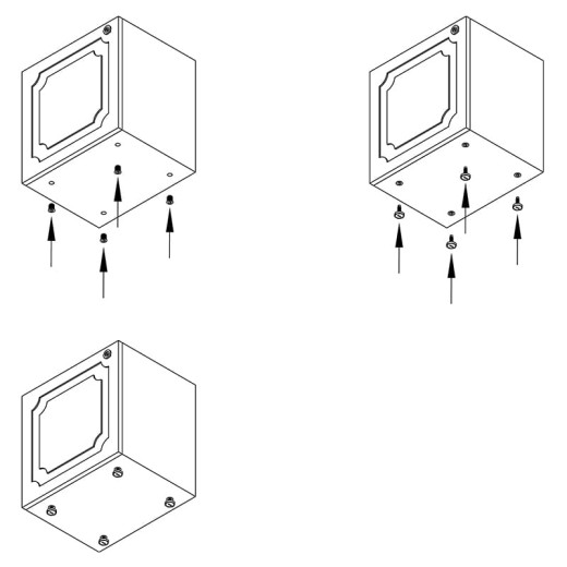 Опора мебельная регулируемая M6, D=17, H=20, сталь/пластик, (PI18) Permo