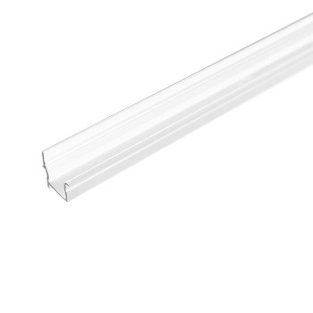Профиль для LED-ленты, ВРЕЗНОЙ СО ШТОРКОЙ, L=3м, алюминий, белый мат