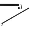 Соединение столешницы прямое L=920 H=38 R-3 черная