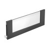 AvanTech YOU Боковина H=187, Inlay (под стекло) L=550мм, антрацит, левая (9257167) Hettich